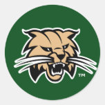 Ohio University Bobcat Logo Classic Round Sticker