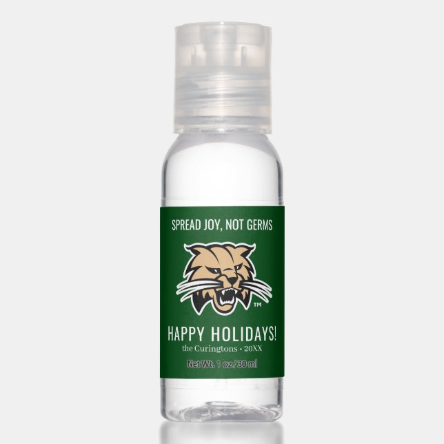 Ohio University Bobcat Logo Hand Sanitizer (Front)