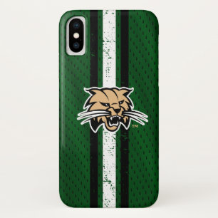 Ohio University Bobcat Logo Jersey iPhone X Case