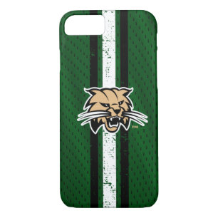 Ohio University Bobcat Logo Jersey iPhone 8/7 Case