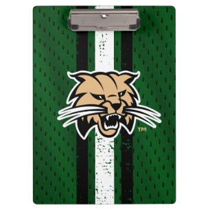 Ohio University Bobcat Logo Jersey Clipboard