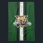 Ohio University Bobcat Logo Jersey Kitchen Towel<br><div class="desc">Check out these new Ohio University designs! Show off your OU Bobcat pride with these new Ohio University products. These make perfect gifts for the Bobcats student, alumni, family, friend or fan in your life. All of these Zazzle products are customizable with your name, class year, or club. Go Bobcats!...</div>