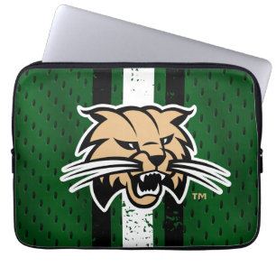 Ohio University Bobcat Logo Jersey Laptop Sleeve
