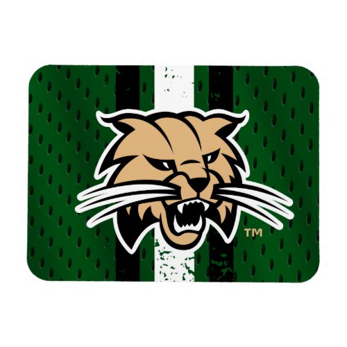 Ohio University Bobcat Logo Jersey Magnet