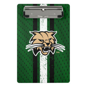 Ohio University Bobcat Logo Jersey Mini Clipboard