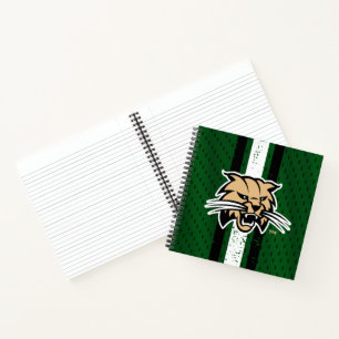 Ohio University Bobcat Logo Jersey Notebook