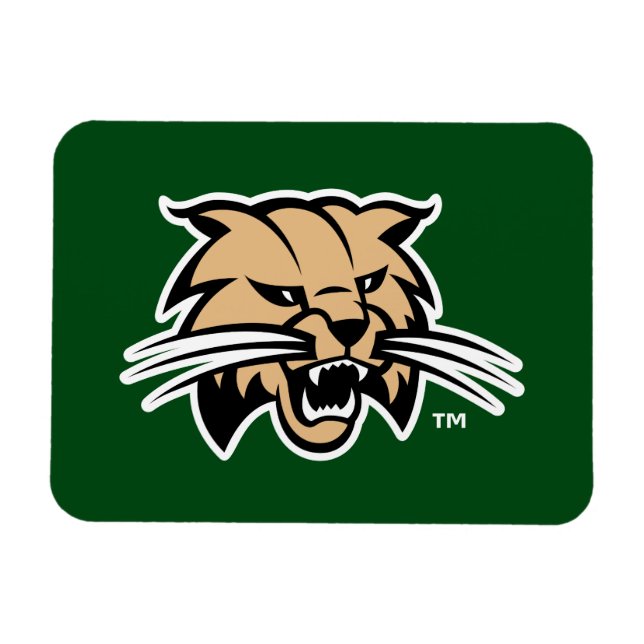 Ohio University Bobcat Logo Magnet (Horizontal)