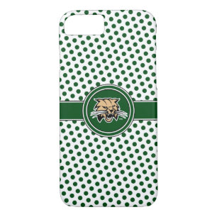 Ohio University Bobcat Logo Polka Dot Pattern iPhone 8/7 Case