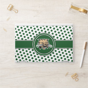 Ohio University Bobcat Logo Polka Dot Pattern HP Laptop Skin