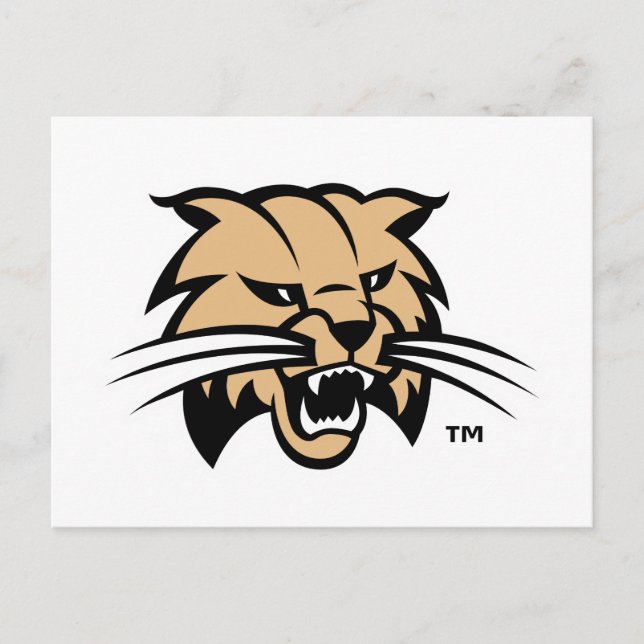 Ohio University Bobcat Logo Postcard (Front)