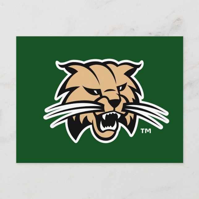 Ohio University Bobcat Logo Postcard (Front)
