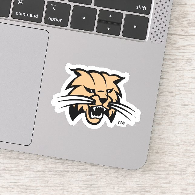 Ohio University Bobcat Logo Sticker (Detail)