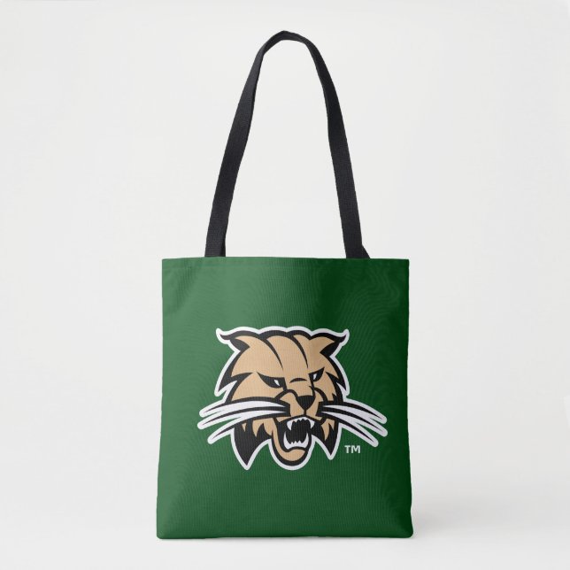 Ohio University Bobcat Logo Tote Bag (Front)