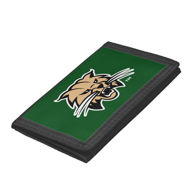 Ohio University Bobcat Logo Trifold Wallet (Bottom)