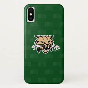 Ohio University Bobcat Logo Watermark iPhone X Case