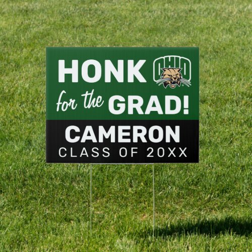 Ohio University Bobcats  Graduation Sign