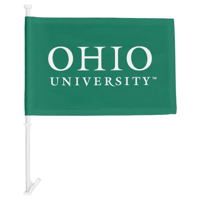 Ohio University Car Flag (Front)