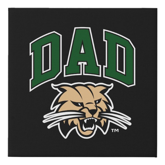 Ohio University Dad Faux Canvas Print (Front)