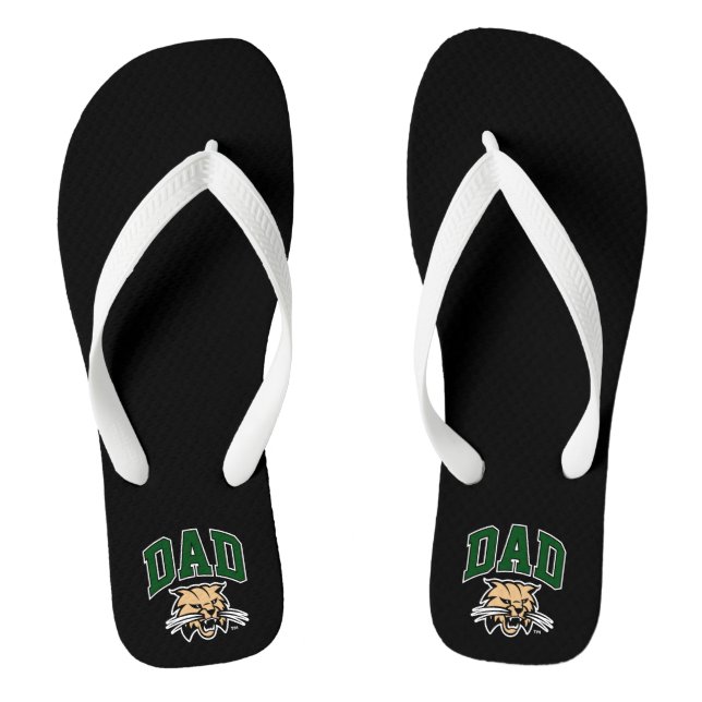 Ohio University Dad Flip Flops (Footbed)