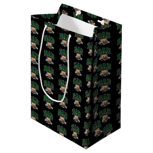 Ohio University Dad Medium Gift Bag (Front Angled)