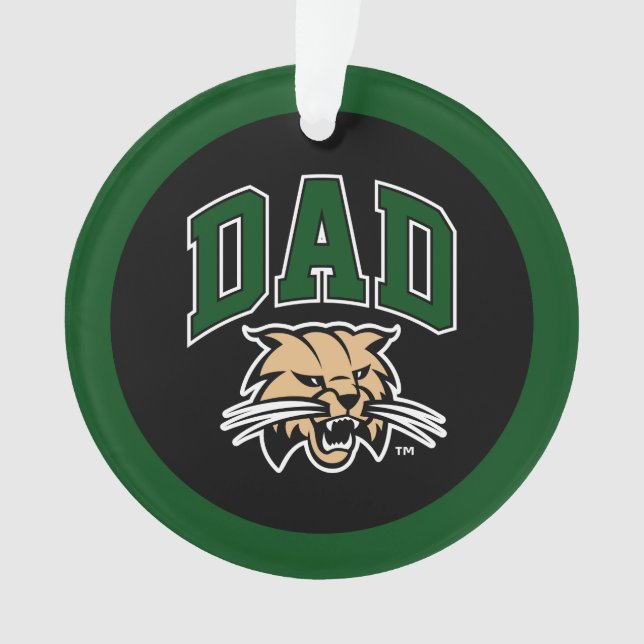 Ohio University Dad Ornament (Front)