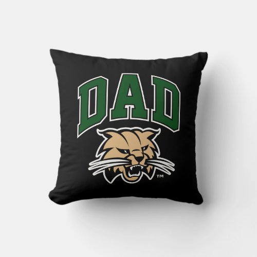 Ohio University Dad Throw Pillow
