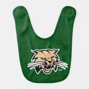 Ohio University Distressed Baby Bib