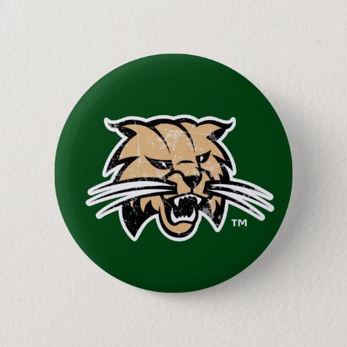 Ohio University Distressed Button