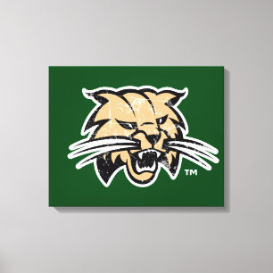 Ohio University Distressed Canvas Print