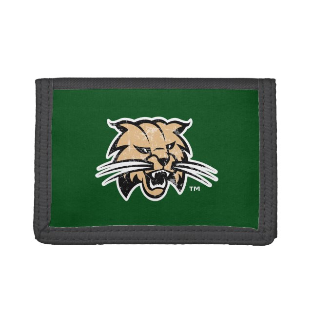 Ohio University Distressed Trifold Wallet (Front)