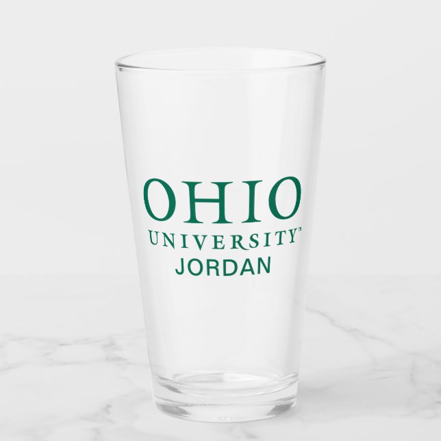 Ohio University Glass (Front)