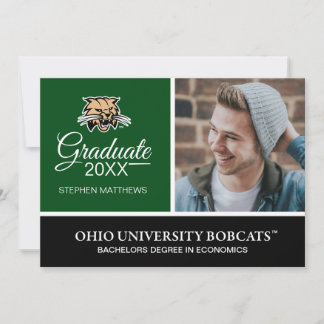 Ohio University Graduation Invitation