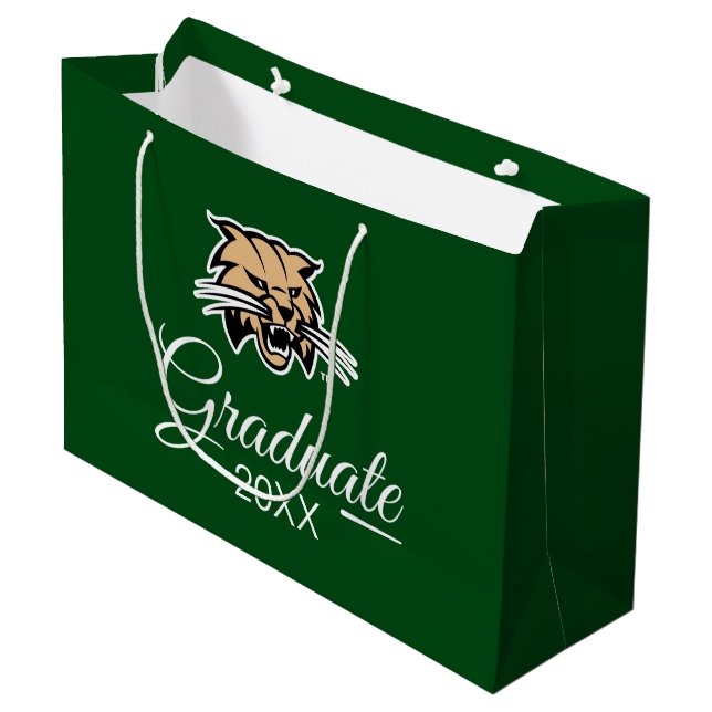 Ohio University Graduation Large Gift Bag (Front Angled)