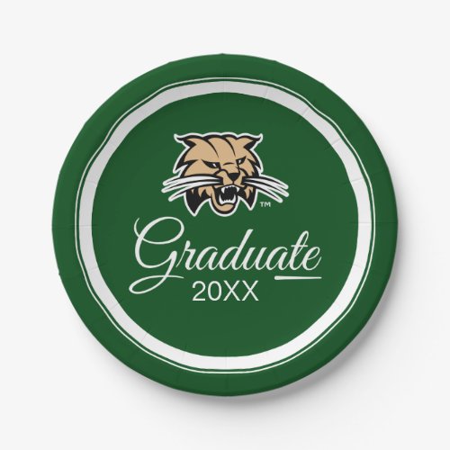 Ohio University Graduation Paper Plates