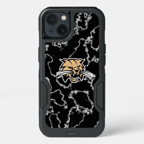 Ohio University Logo Black Marble iPhone 13 Case