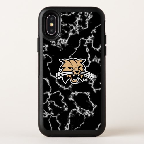 Ohio University Logo Black Marble OtterBox Symmetry iPhone X Case