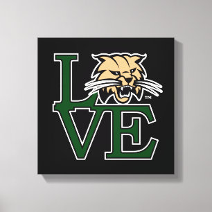Ohio University Love Canvas Print