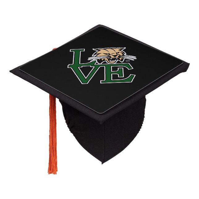 Ohio University Love Graduation Cap Topper (Angled)
