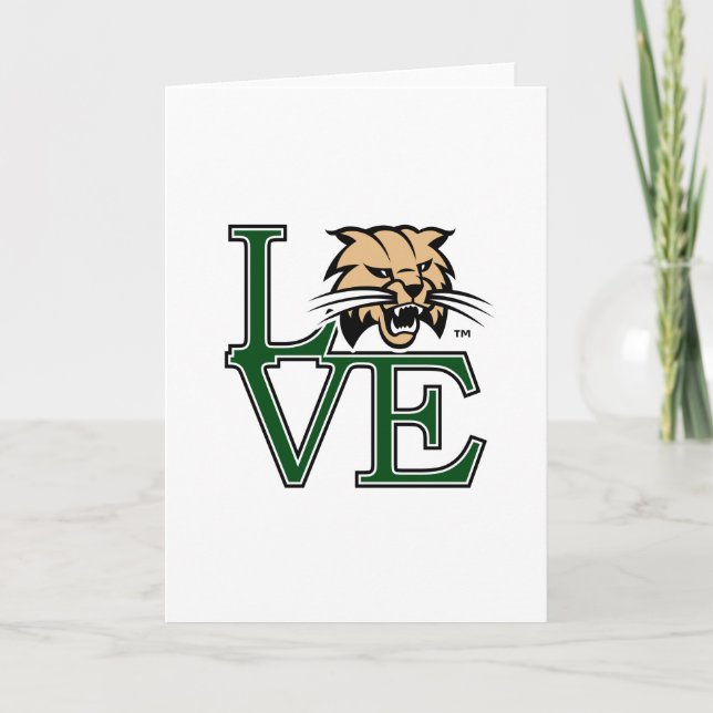 Ohio University Love Holiday Card (Front)