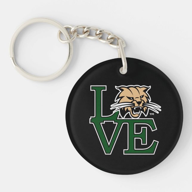 Ohio University Love Keychain (Front)