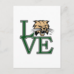 Ohio University Love Postcard