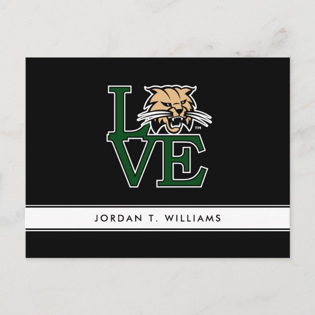 Ohio University Love Postcard (Front)