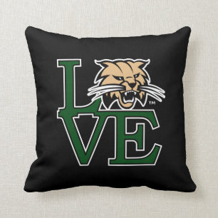 Ohio University Love Throw Pillow