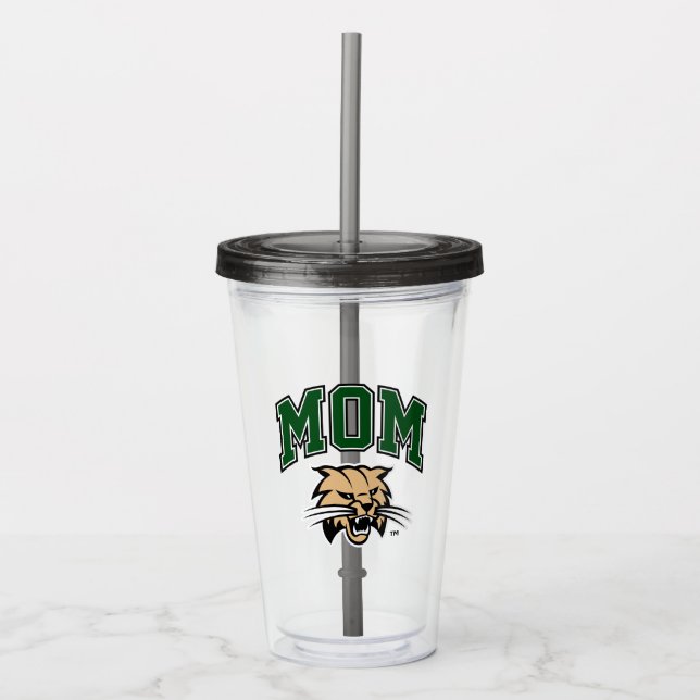 Ohio University Mom Acrylic Tumbler (Front)