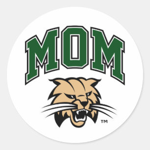 Ohio University Mom Classic Round Sticker