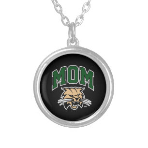 Ohio University Mom Silver Plated Necklace