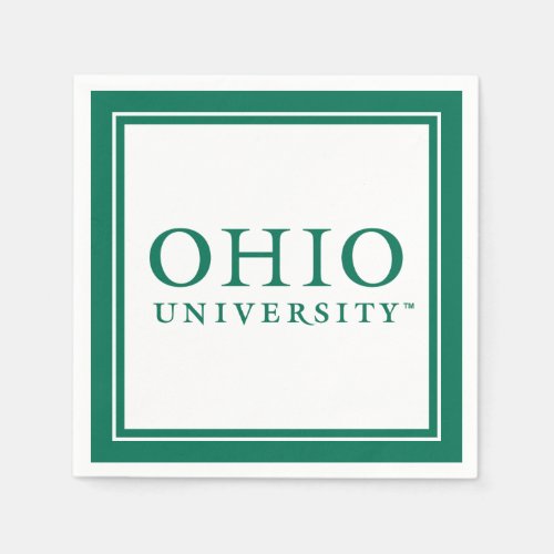 Ohio University Napkins