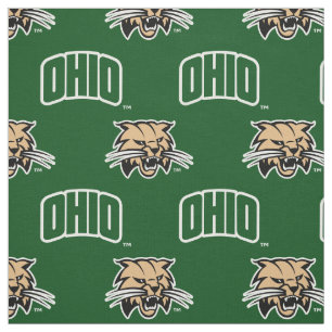 Ohio University Pattern Fabric
