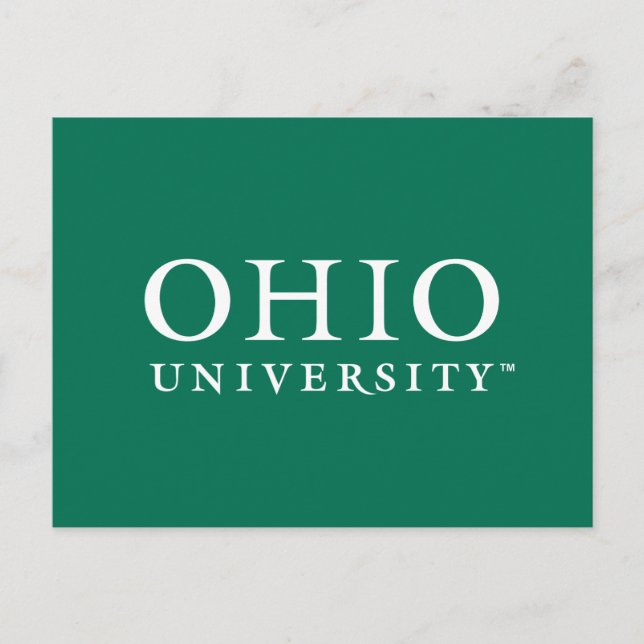 Ohio University Postcard (Front)
