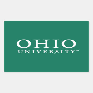 Ohio University Rectangular Sticker